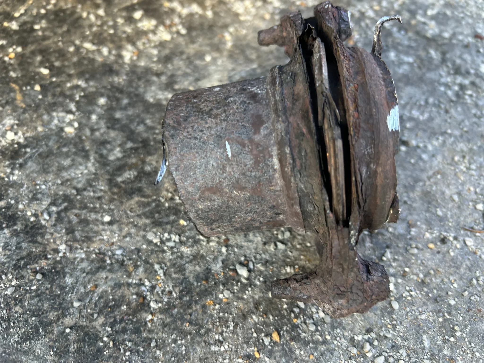 Real rust repair work